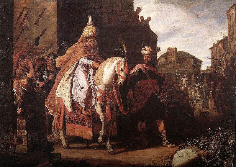 Pieter Lastman The Triumph of Mordechai
